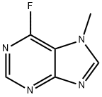 6-Fluoro-7-methyl-7H-purine Struktur