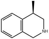 (4R)-4-メチル-1,2,3,4-テトラヒドロイソキノリン 化學(xué)構(gòu)造式