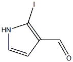 2-Iodo-1H-pyrrole-3-carbaldehyde Struktur