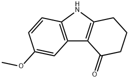 6-Methoxy-1,2,3,9-tetrahydro-carbazol-4-one Struktur