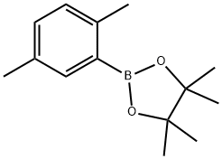 2-(2,5-Dimethyl-phenyl)-4,4,5,5-tetramethyl-[1,3,2]dioxaborolane Struktur