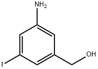 (3-amino-5-iodophenyl)methanol Struktur