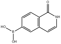 (1,2-dihydro-1-oxo-6-isoquinolinyl)Boronic acid Struktur