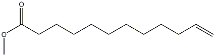 Methyl cis-11-dodecenoate Struktur