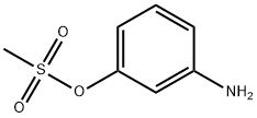 3-aminophenyl methanesulfonate Struktur