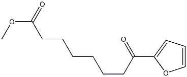 methyl 8-(furan-2-yl)-8-oxooctanoate Struktur