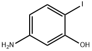 5-Amino-2-iodo-phenol Struktur