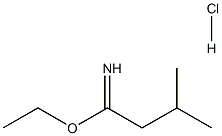 ethyl 3-methylbutanimidate hydrochloride Struktur