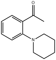 2'-(1-Piperidinyl)acetophenone Struktur