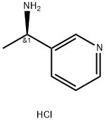 (R)-1-(pyridin-3-yl)ethanamine dihydrochloride Struktur