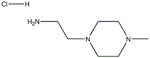 2-(4-Methylpiperazin-1-yl)ethanamine hydrochloride Struktur