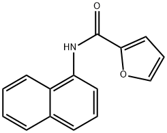 N-(1-NAPHTHYL)-2-FURAMIDE Struktur