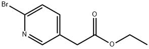 ethyl 2-(6-bromopyridin-3-yl)acetate Struktur