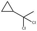 Cyclopropane,(1,1-dichloroethyl)- Struktur