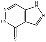 1H-pyrazolo[3,4-d]pyridazine-4(5H)-thione Struktur