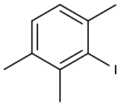 2-Iodo-1,3,4-trimethylbenzene Struktur