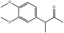 3-(3,4-Dimethoxyphenyl)butan-2-one Struktur