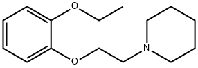 1-(2-(2-Ethoxyphenoxy)ethyl)piperidine Struktur