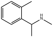 METHYL[1-(2-METHYLPHENYL)ETHYL]AMINE Struktur