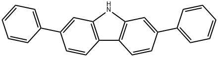 2,7-Diphenyl-9H-carbazole Struktur