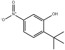 2-tert-Butyl-5-nitro-phenol Struktur