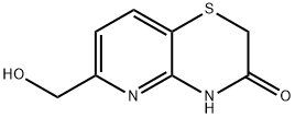 6-(hydroxymethyl)-2H-pyrido[3,2-b][1,4]thiazin-3(4H)-one Struktur