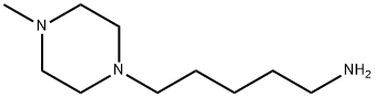 4-Methyl-1-piperazinepentanamine 3HCl Struktur