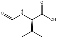 formyl-D-valine Struktur