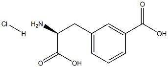 (S)-3-(2-氨基-2-羧乙基)苯甲酸鹽酸鹽, 457655-03-7, 結(jié)構(gòu)式