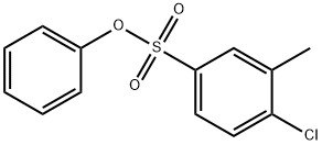 phenyl 4-chloro-3-methylbenzenesulfonate Struktur