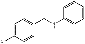 N-(p-chlorobenzyl)aniline Struktur