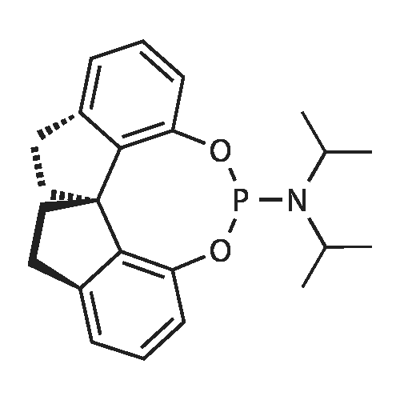 (11aS)-10,11,12,13-tetrahydro-N,N-bis(1-
methylethyl)-Diindeno[7,1-de:1',7'-fg][1,3,2]dioxaphosphocin-
5-amine Struktur