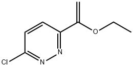 3-chloro-6-(1-ethoxyethenyl)Pyridazine Struktur