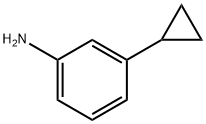 Benzenamine, 3-cyclopropyl- Struktur