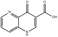 4-Oxo-1,4-dihydro-[1,5]naphthyridine-3-carboxylic acid Struktur