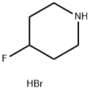 4-Fluoropiperidine hydrobromide Struktur