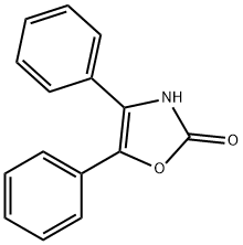 4,5-diphenyl-2(3H)-Oxazolone Struktur