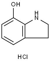 Indolin-7-ol hydrochloride Struktur