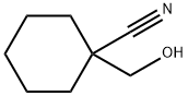 1-(hydroxymethyl)cyclohexanecarbonitrile Struktur