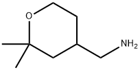 C-(2,2-Dimethyl-tetrahydro-pyran-4-yl)-methylamine Struktur