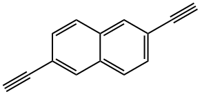 2,6-diethynylnaphthalene Struktur