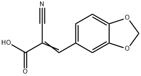 (Z)-3-(benzo[d][1,3]dioxol-5-yl)-2-cyanoacrylic acid