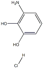 3-Aminobenzene-1,2-diol hydrochloride Struktur