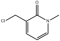 3-(chloromethyl)-1-methylpyridin-2(1H)-one Struktur