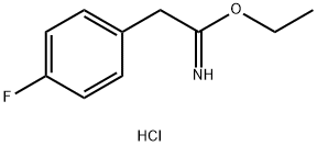 ethyl 2-(4-fluorophenyl)acetimidate hydrochloride Struktur