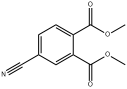 dimethyl 4-cyanophthalate Struktur