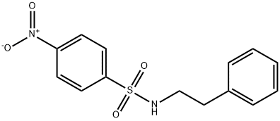 4-nitro-N-phenethylbenzenesulfonamide Struktur