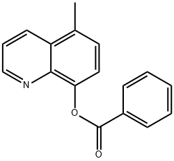 5-Methylquinolin-8-yl benzoate Struktur