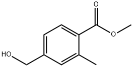 methyl 4-(hydroxymethyl)-2-methylbenzoate Struktur