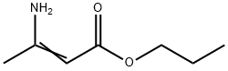 Propyl 3-aminobut-2-enoate Struktur